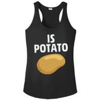 Is Potato Late Show Funny Colbert Ladies PosiCharge Competitor Racerback Tank