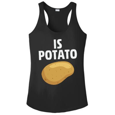 Is Potato Late Show Funny Colbert Ladies PosiCharge Competitor Racerback Tank