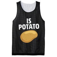 Is Potato Late Show Funny Colbert Mesh Reversible Basketball Jersey Tank