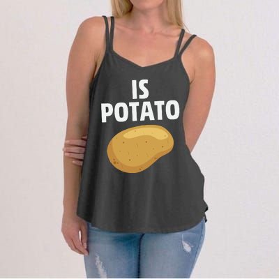 Is Potato Late Show Funny Colbert Women's Strappy Tank