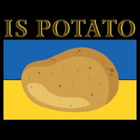 Is Potato Late Show Funny Ukraine Colbert Cooling Performance Crew T-Shirt