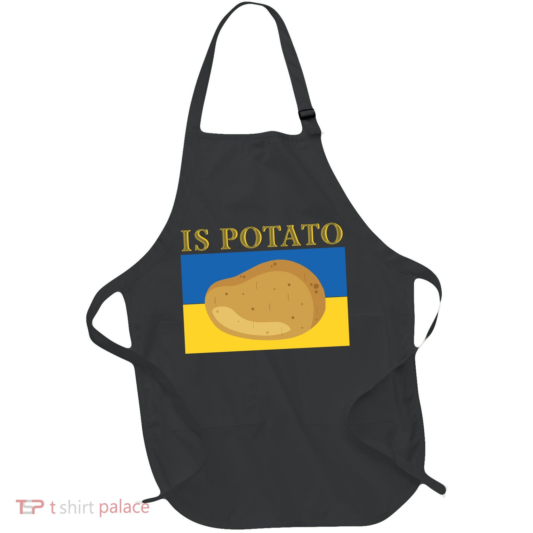 Is Potato Late Show Funny Ukraine Colbert Apron