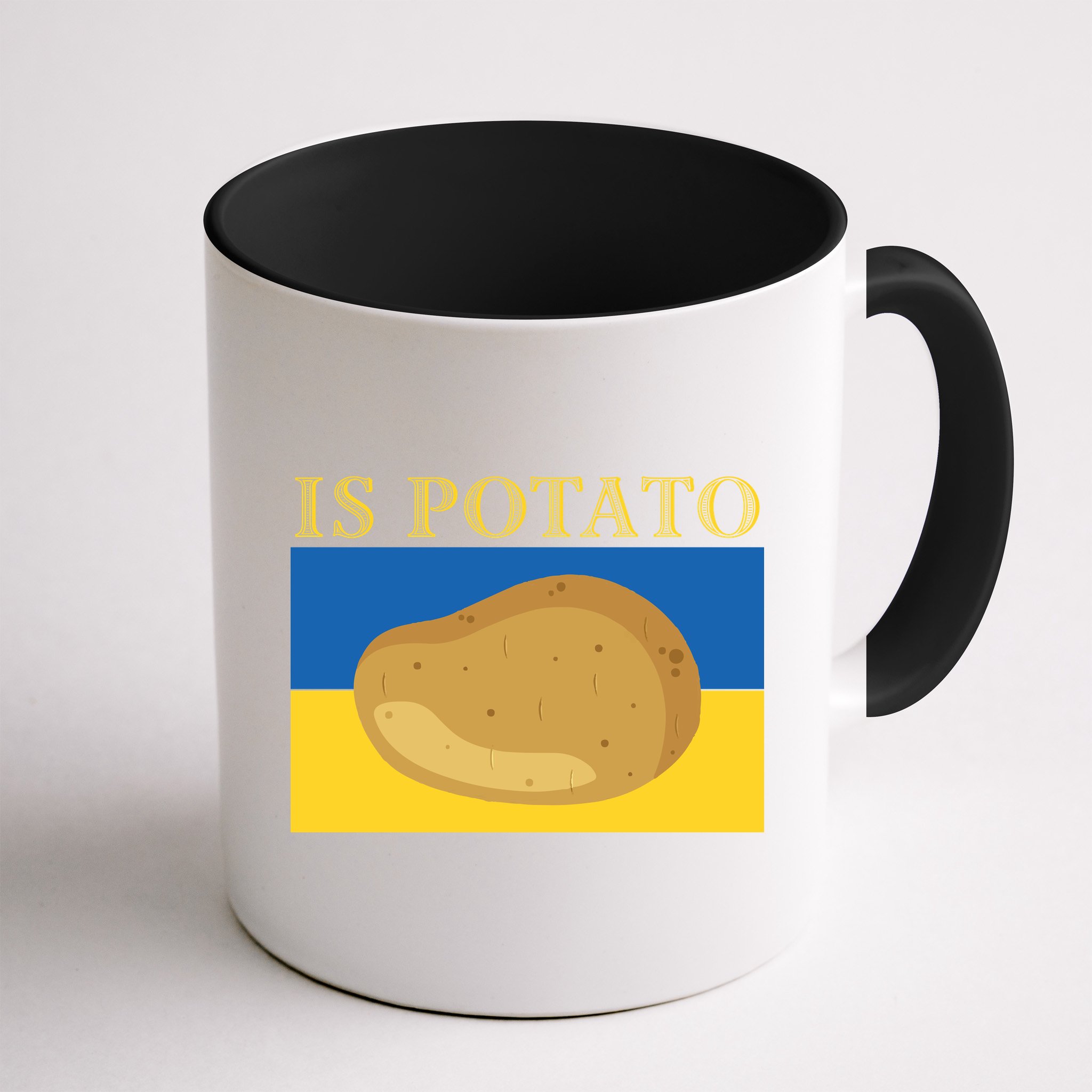 Is Potato Late Show Funny Ukraine Colbert Mug