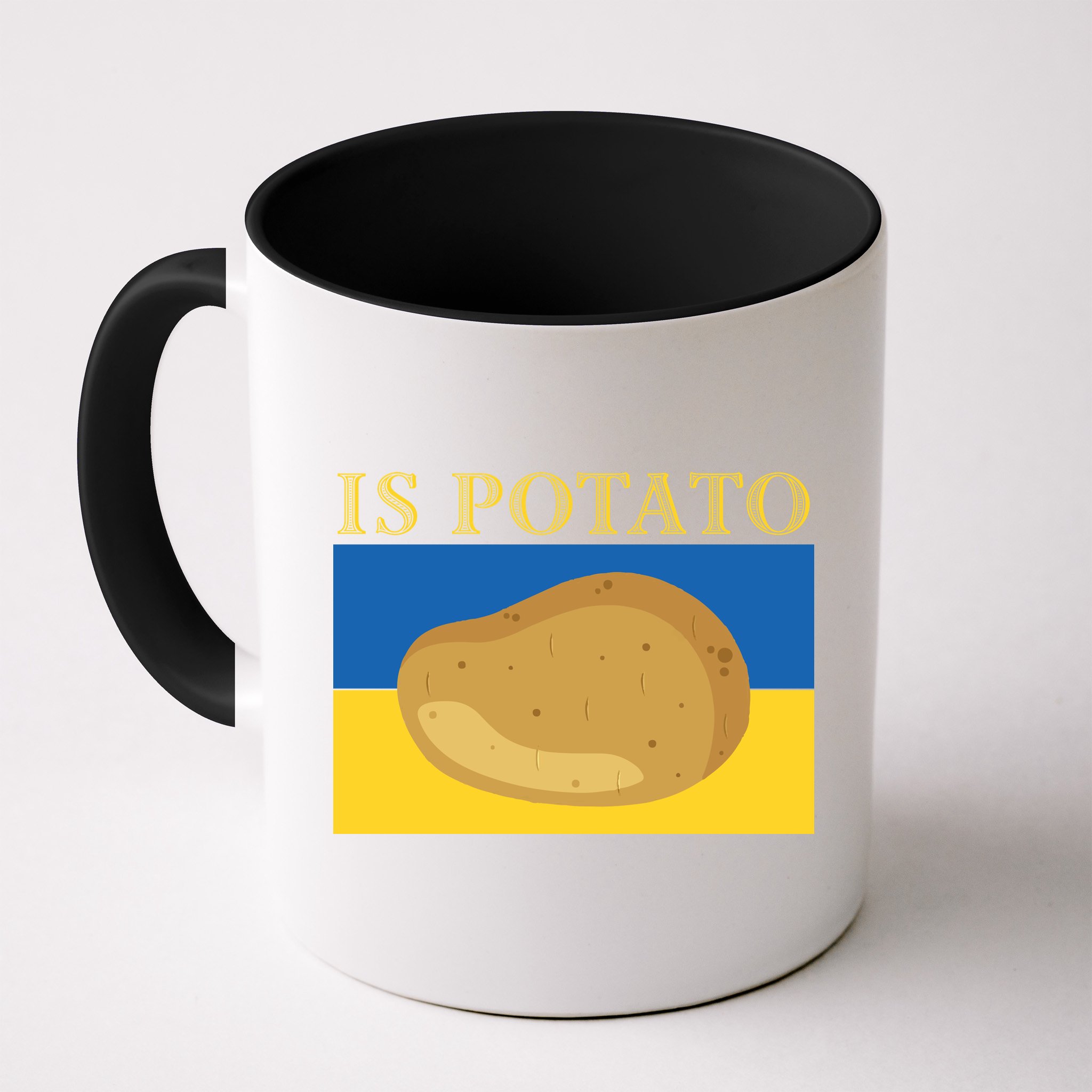 Is Potato Late Show Funny Ukraine Colbert Mug