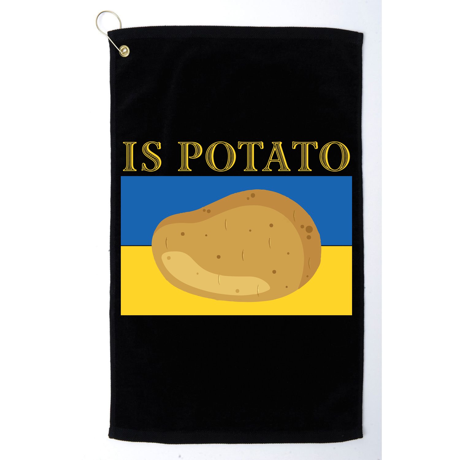Is Potato Late Show Funny Ukraine Colbert Golf Towel