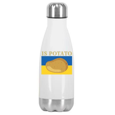 Is Potato Late Show Funny Ukraine Colbert Stainless Steel Insulated Water Bottle