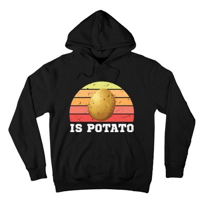 Is Potato Late Show Retro Vintage Colbert Hoodie