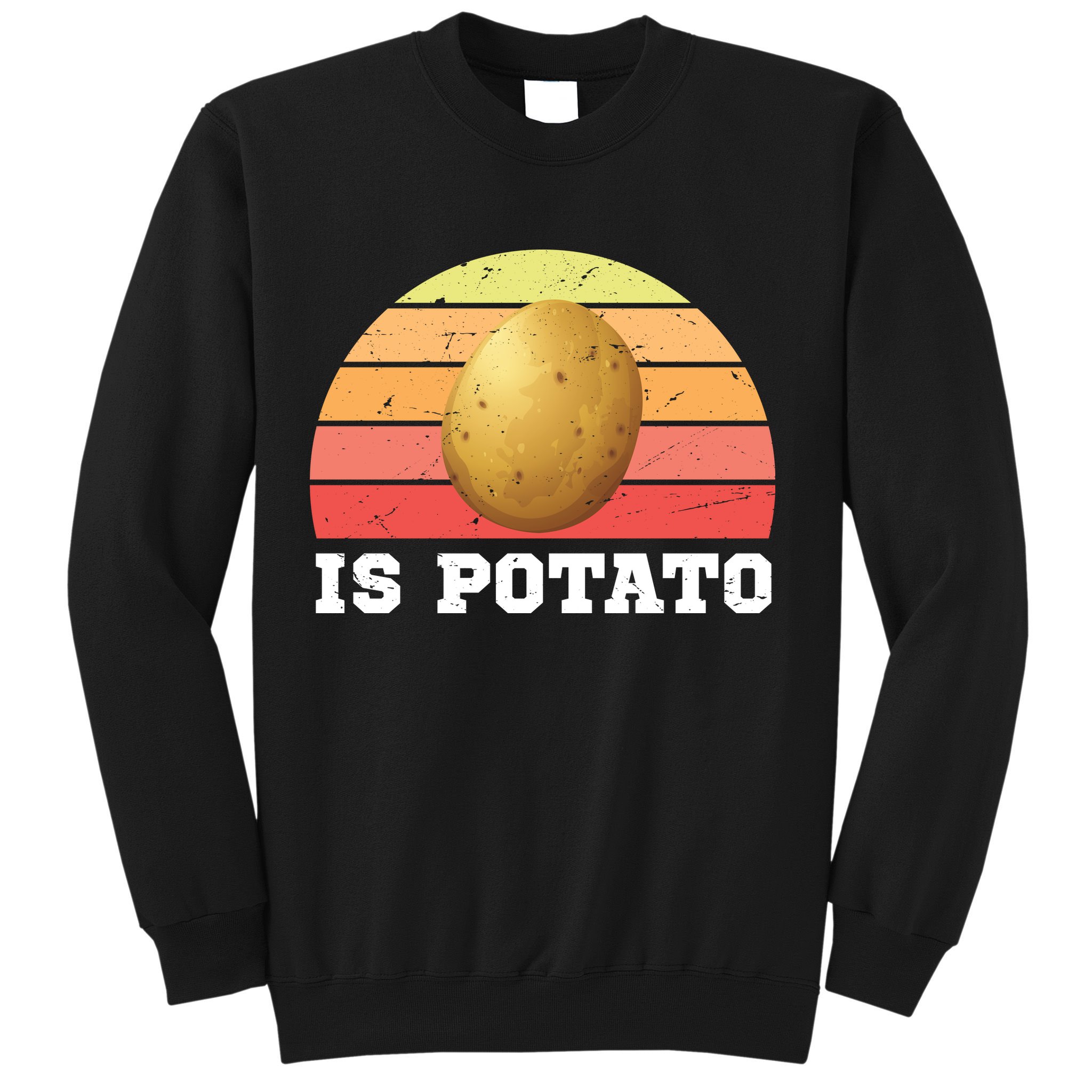 Is Potato Late Show Retro Vintage Colbert Sweatshirt