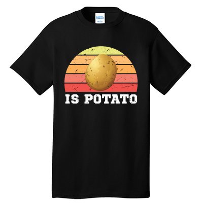 Is Potato Late Show Retro Vintage Colbert Tall T-Shirt