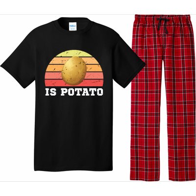 Is Potato Late Show Retro Vintage Colbert Pajama Set