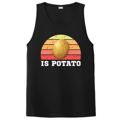 Is Potato Late Show Retro Vintage Colbert PosiCharge Competitor Tank