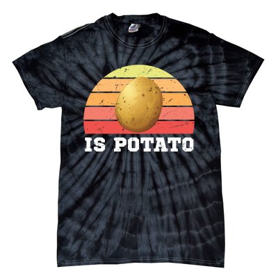 Is Potato Late Show Retro Vintage Colbert Tie-Dye T-Shirt