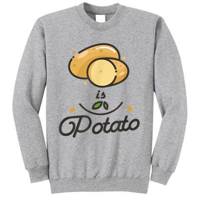 Is Potato Late Night Show Funny Tall Sweatshirt