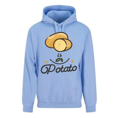 Is Potato Late Night Show Funny Unisex Surf Hoodie