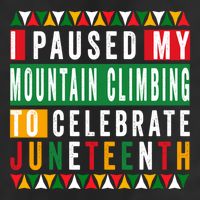 I Paused My Mountain Climbing To Celebrate Junenth 1865 Gift 11oz C Handle Ceramic Mug