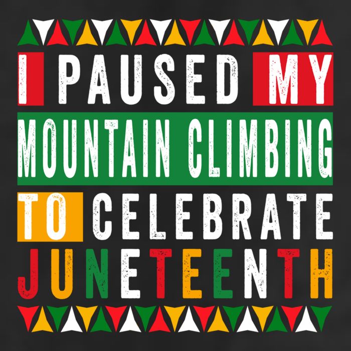 I Paused My Mountain Climbing To Celebrate Junenth 1865 Gift 11oz C Handle Ceramic Mug