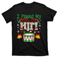 I Played My Best For Him Lil Drummer Boy Christmas Ugly T-Shirt