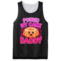 Inappropriate Pound My Cake Daddy Embarrassing Mesh Reversible Basketball Jersey Tank