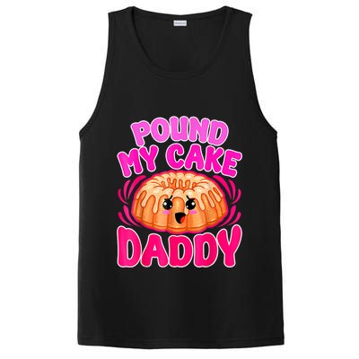 Inappropriate Pound My Cake Daddy Embarrassing PosiCharge Competitor Tank