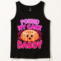 Inappropriate Pound My Cake Daddy Embarrassing Tank Top