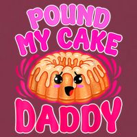 Inappropriate Pound My Cake Daddy Embarrassing 16oz Travel Tumbler