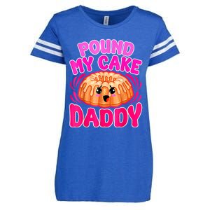 Inappropriate Pound My Cake Daddy Embarrassing Enza Ladies Jersey Football T-Shirt