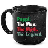 Italian Poppi Man Myth Legend Father Dad Uncle 15oz Campfire Ceramic Mug