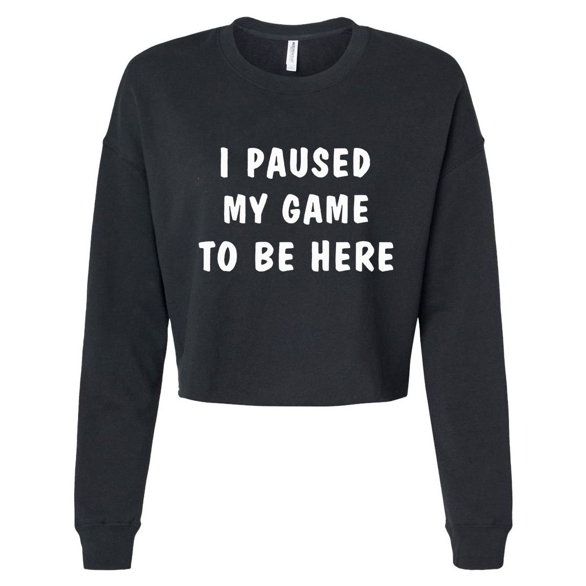 I Paused My Game to Be Here  Cooling Performance Long Sleeve Crew
