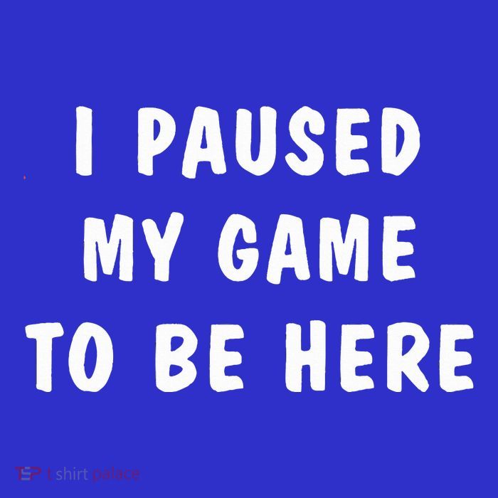 I Paused My Game to Be Here  Zip Tote Bag