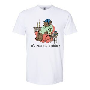 ItS Past My Bedtime Bear Taking A Nap Next To Books Softstyle CVC T-Shirt