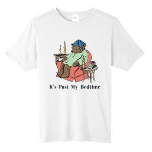 ItS Past My Bedtime Bear Taking A Nap Next To Books Tall Fusion ChromaSoft Performance T-Shirt