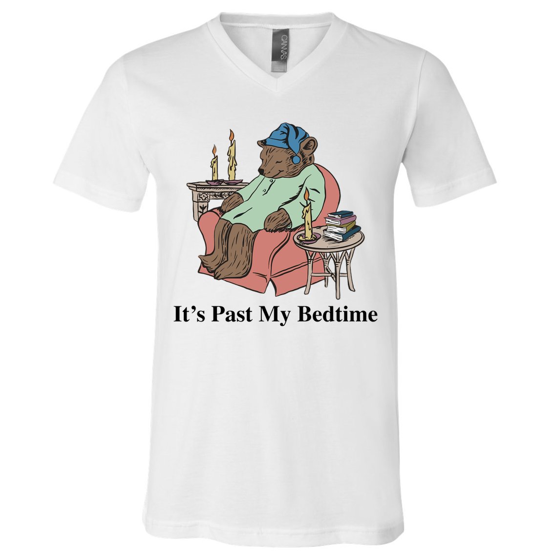 ItS Past My Bedtime V-Neck T-Shirt