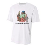 ItS Past My Bedtime Youth Performance Sprint T-Shirt