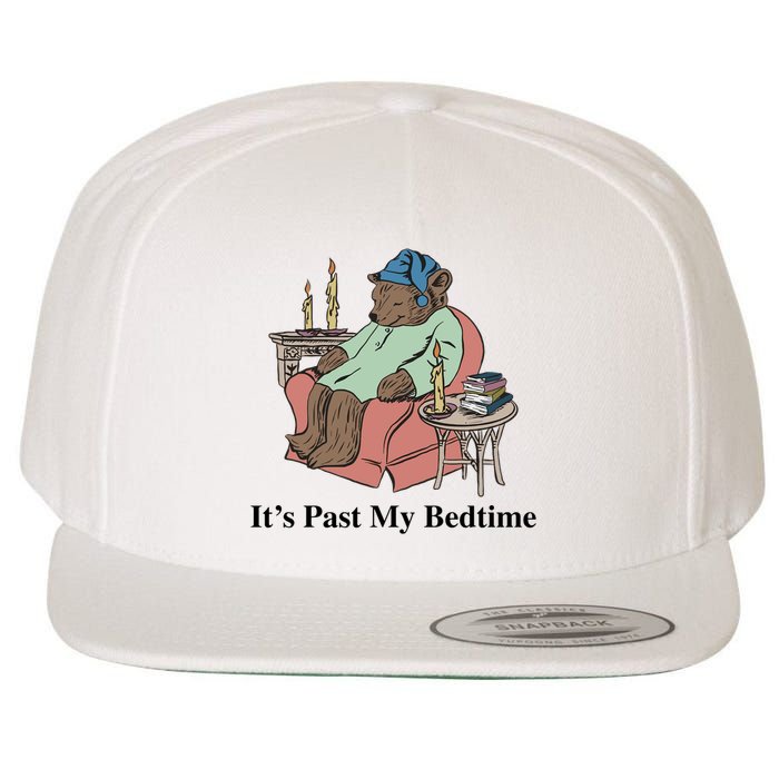 ItS Past My Bedtime Wool Snapback Cap