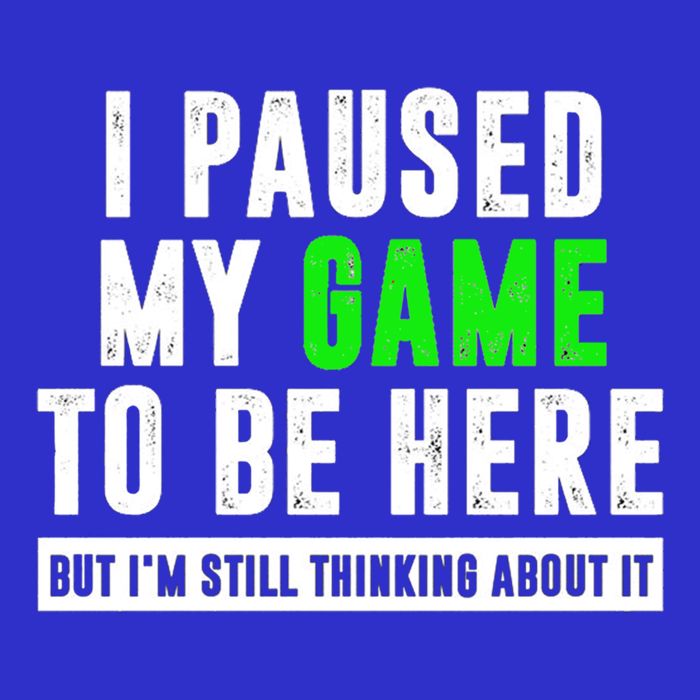 I Paused My Game To Be Here But IM Still Thinking About It Meaningful Gift T-Shirt