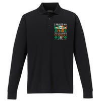 I Paused My Anime To Celebrate St Patricks Day Funny Anime Performance Long Sleeve Polo