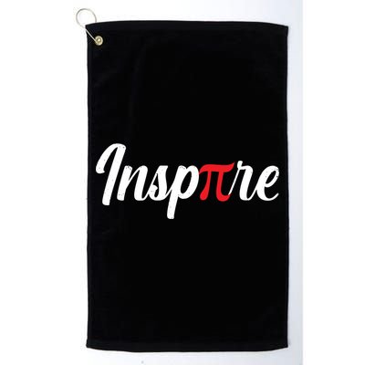 Inspire Pi Math Teacher Funny Pi Day 3 14 National Pi Day Meaningful Gift Golf Towel