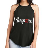 Inspire Pi Math Teacher Funny Pi Day 3 14 National Pi Day Meaningful Gift Women's Perfect Tri Rocker Tank