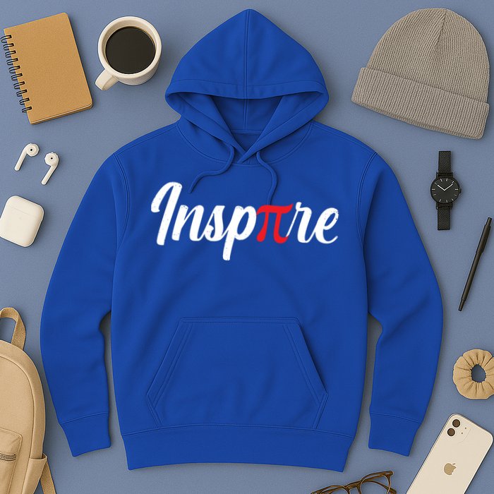 Inspire Pi Math Teacher Funny Pi Day 3 14 National Pi Day Meaningful Gift Hoodie