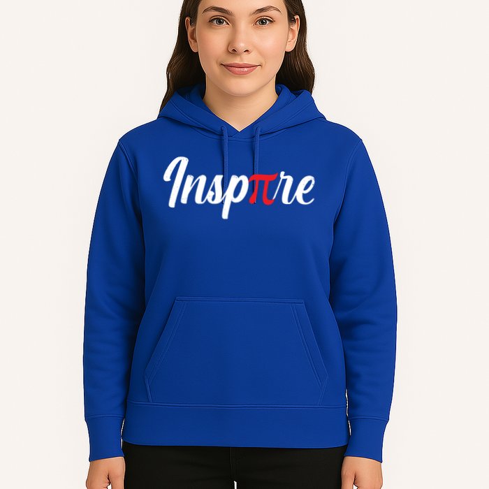 Inspire Pi Math Teacher Funny Pi Day 3 14 National Pi Day Meaningful Gift Hoodie