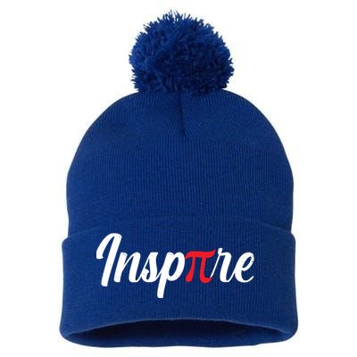 Inspire Pi Math Teacher Funny Pi Day 3 14 National Pi Day Meaningful Gift Pom Pom 12in Knit Beanie