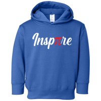 Inspire Pi Math Teacher Funny Pi Day 3 14 National Pi Day Meaningful Gift Toddler Hoodie
