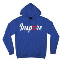 Inspire Pi Math Teacher Funny Pi Day 3 14 National Pi Day Meaningful Gift Tall Hoodie