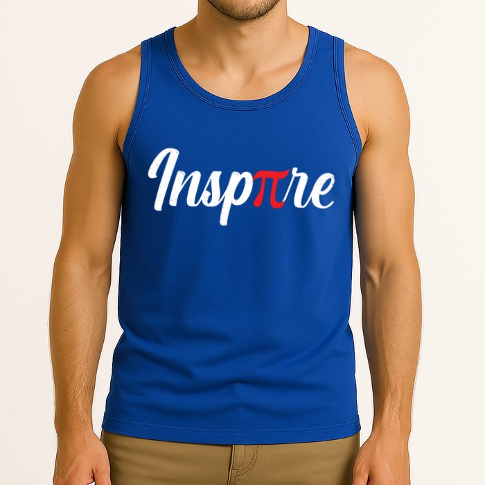 Inspire Pi Math Teacher Funny Pi Day 3 14 National Pi Day Meaningful Gift Tank Top