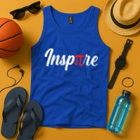 Inspire Pi Math Teacher Funny Pi Day 3 14 National Pi Day Meaningful Gift Tank Top