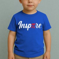 Inspire Pi Math Teacher Funny Pi Day 3 14 National Pi Day Meaningful Gift Toddler T-Shirt