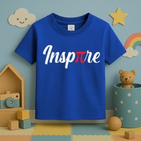 Inspire Pi Math Teacher Funny Pi Day 3 14 National Pi Day Meaningful Gift Toddler T-Shirt
