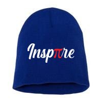 Inspire Pi Math Teacher Funny Pi Day 3 14 National Pi Day Meaningful Gift Short Acrylic Beanie