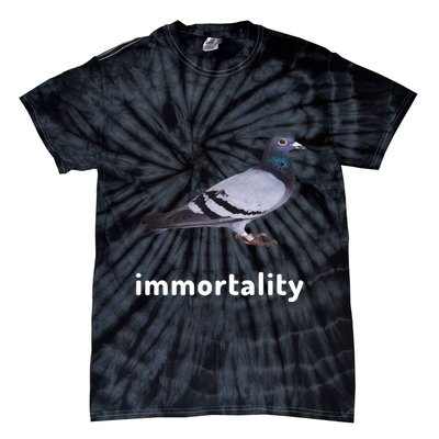 Immortality Pigeon Meme Oddly Weirdcore Tie-Dye T-Shirt