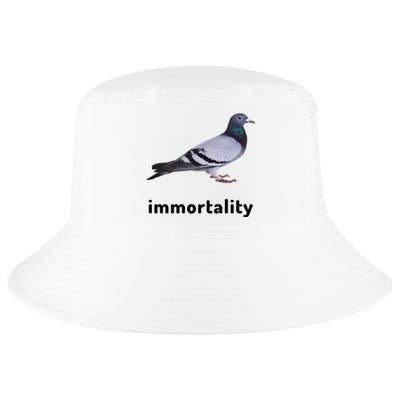 Immortality Pigeon Meme Oddly Weirdcore Cool Comfort Performance Bucket Hat